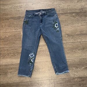 J.Jill Denim Embroidered Blue Jeans for Women